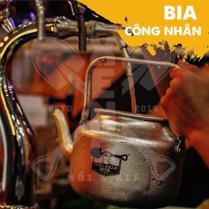 Bia Công Nhân Ấm 3 lít